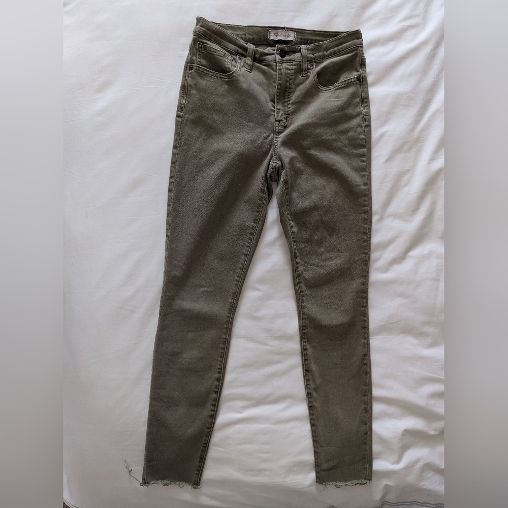 Madewell High Rise Skinny Jeans